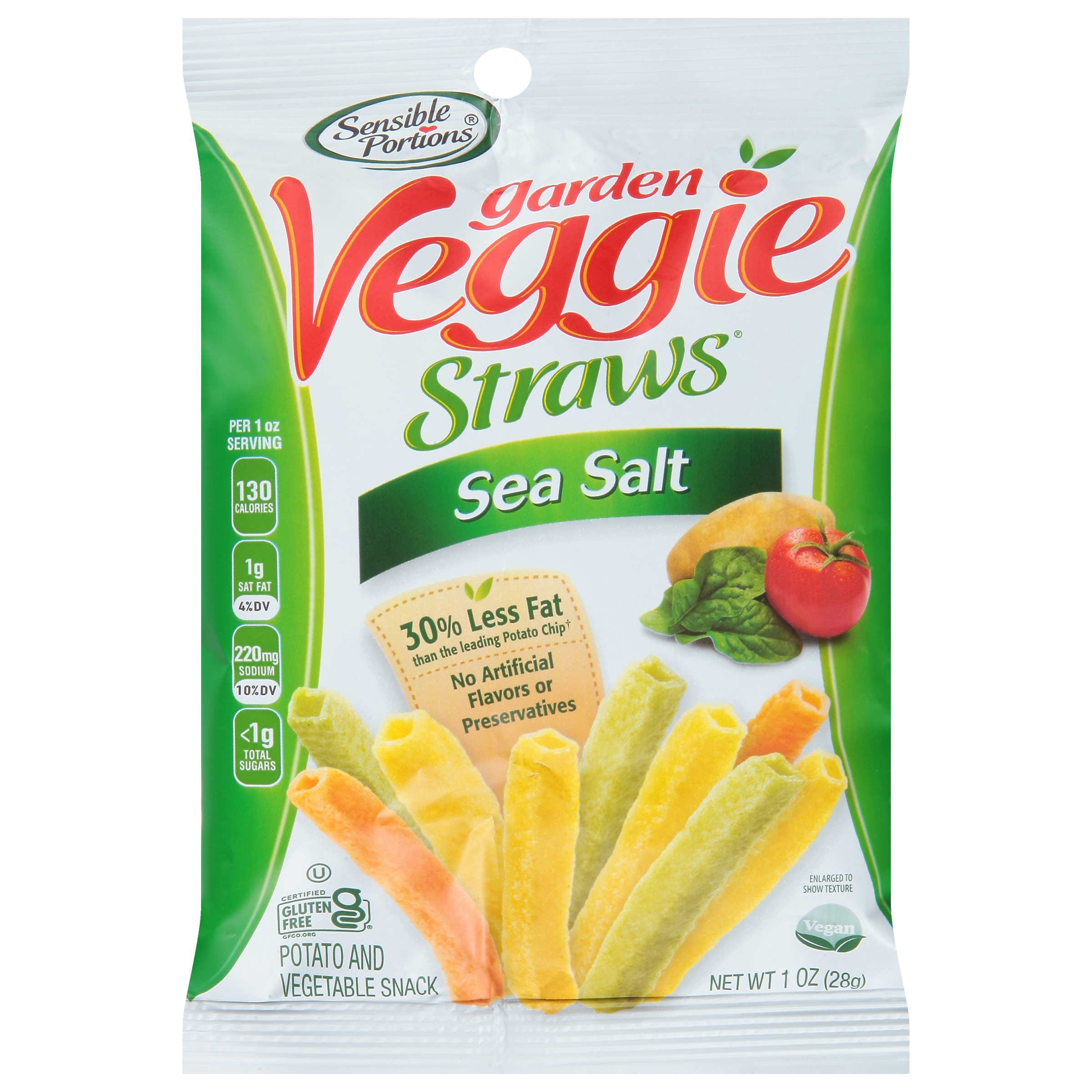 GV Veggie Straws Sea Salt 1 oz.