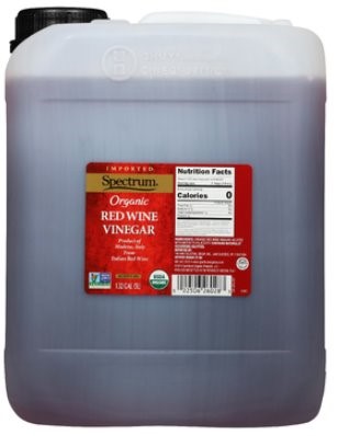 Organic Red Wine Vinegar 1.32gal