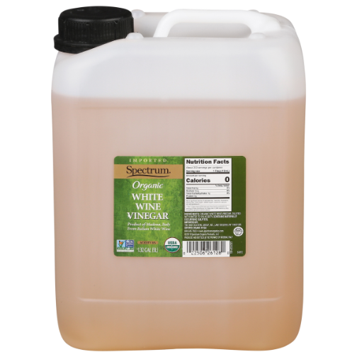 Organic White Wine Vinegar 1.32gal