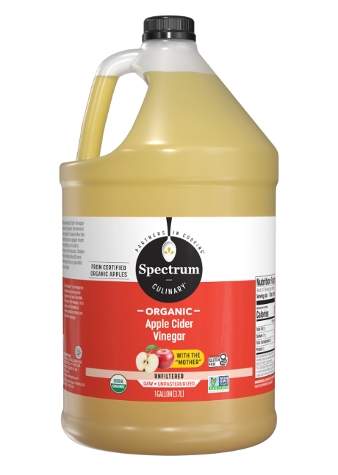 Unfiltered Organic Raw Unpasteurized Apple Cider Vinegar 1gal