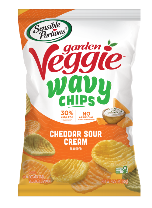 GVS Wavy Chips Cheddar Sour Cream 4.25oz