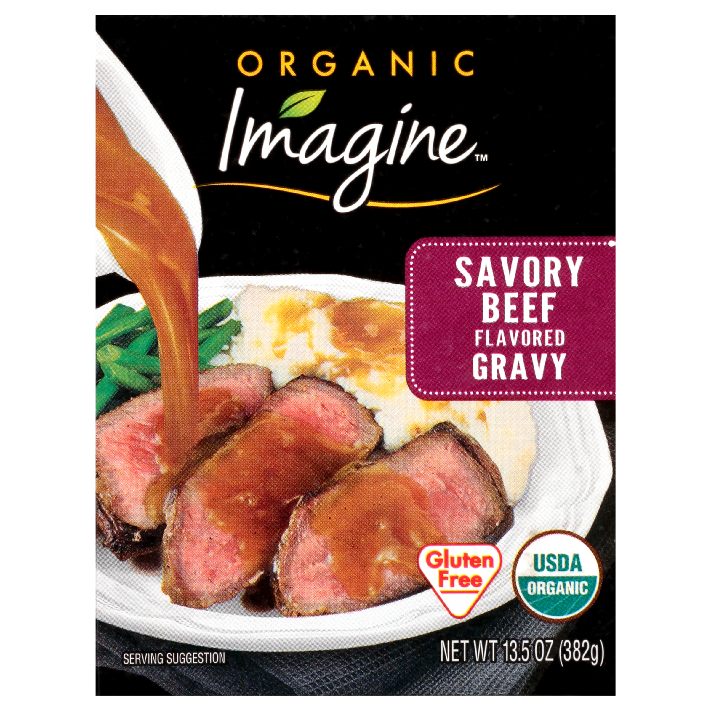 M94625 Imagine Organic Savory Beef Flavored Gravy