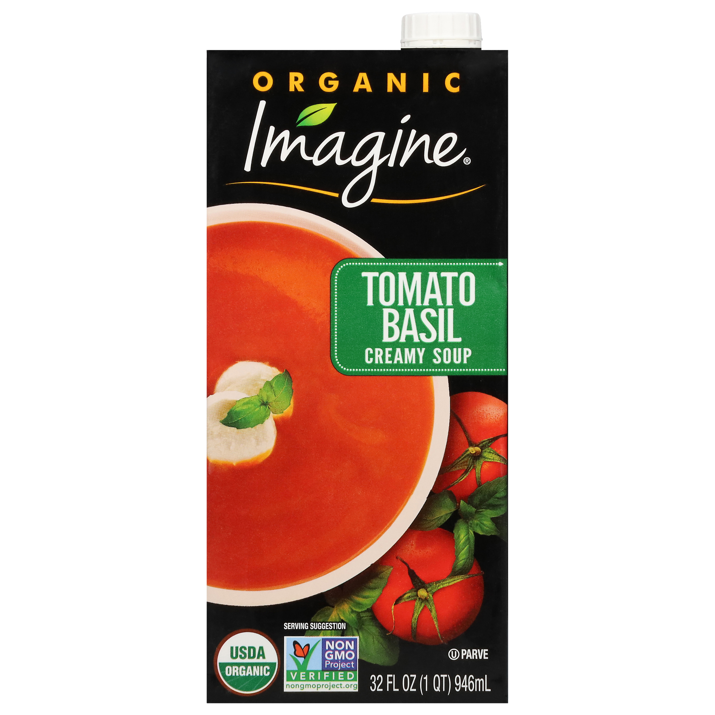 M94638 Imagine Organic Tomato Basil Creamy Soup