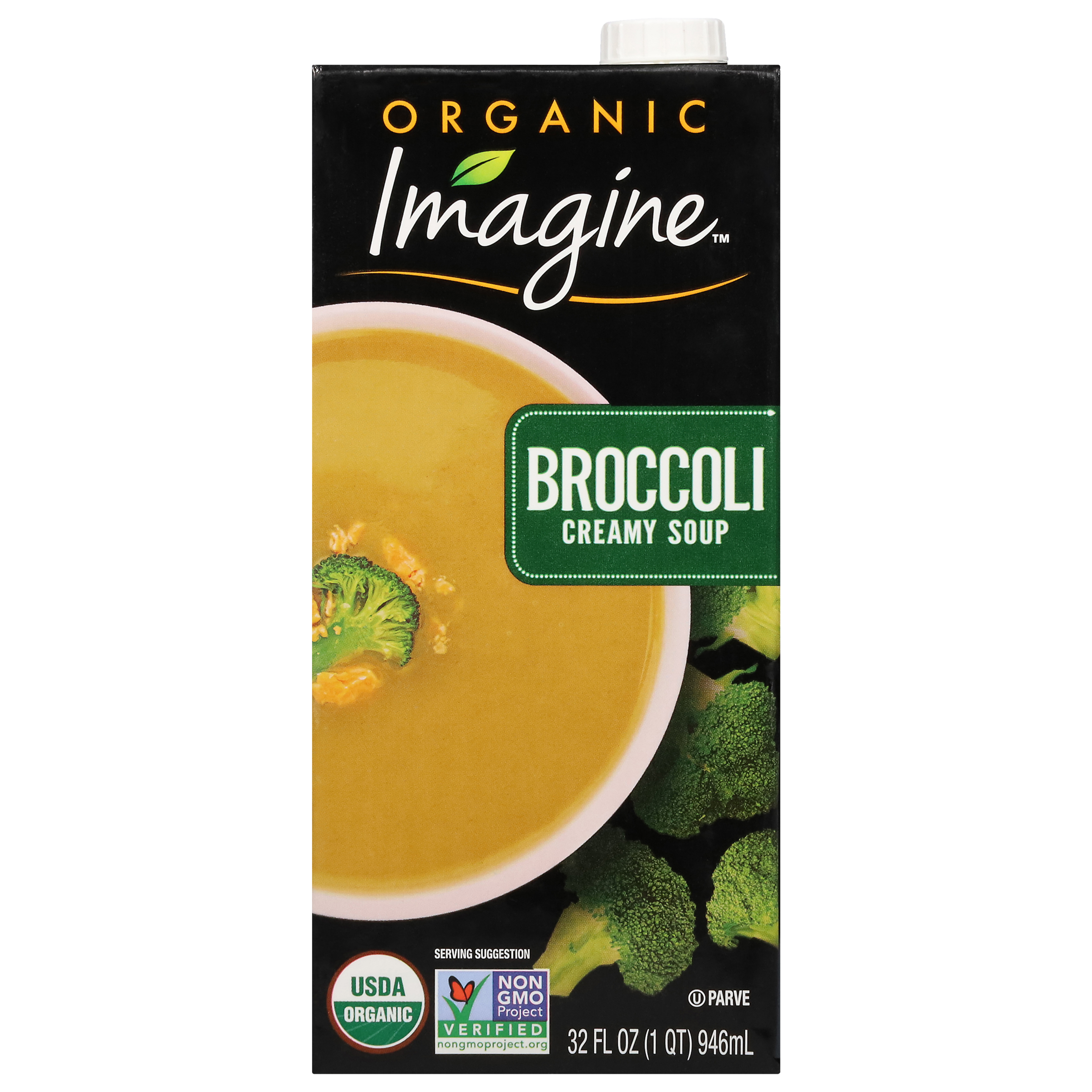 M94640 Imagine Organic Broccoli Creamy Soup