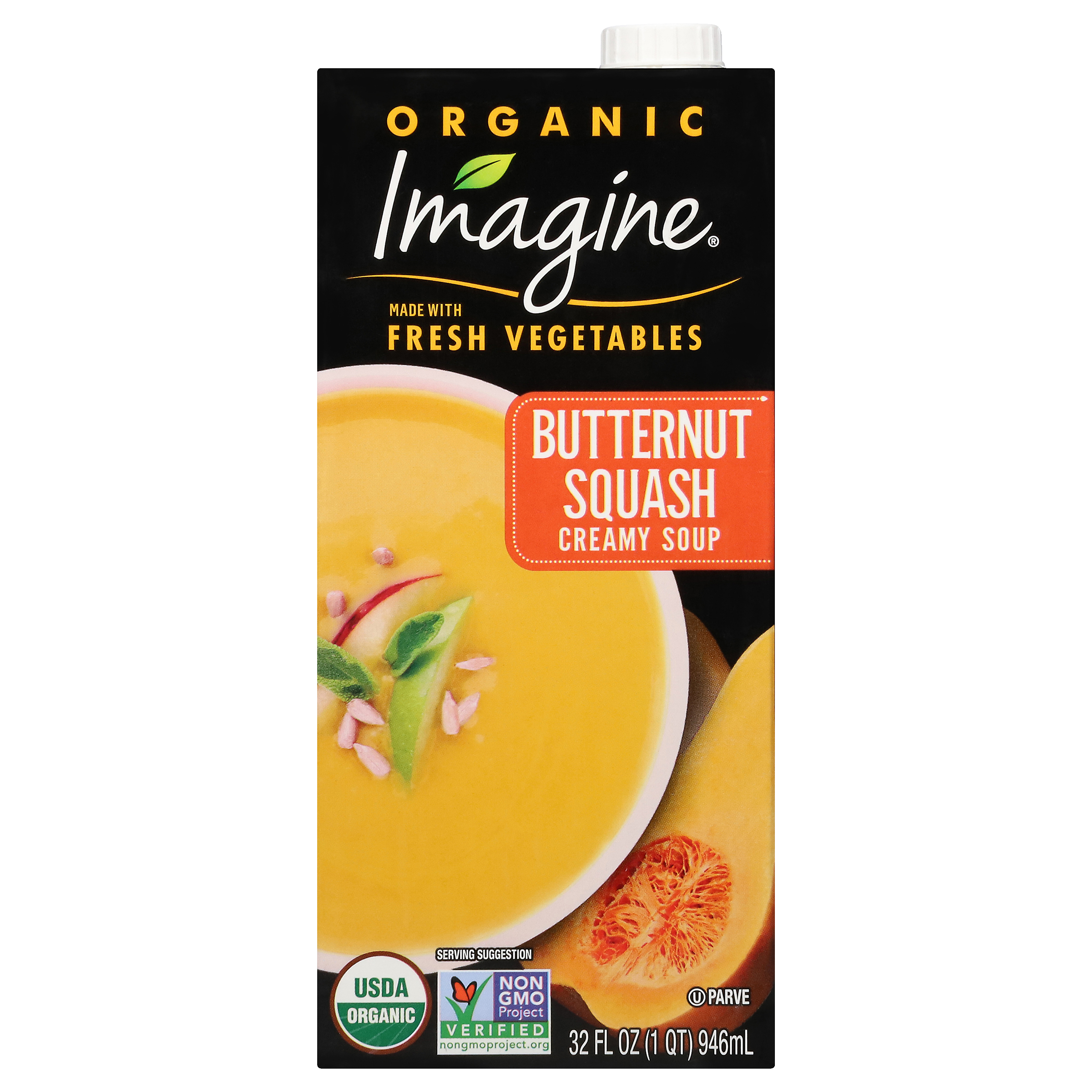 M94641 Imagine Organic Butternut Squash Creamy Soup