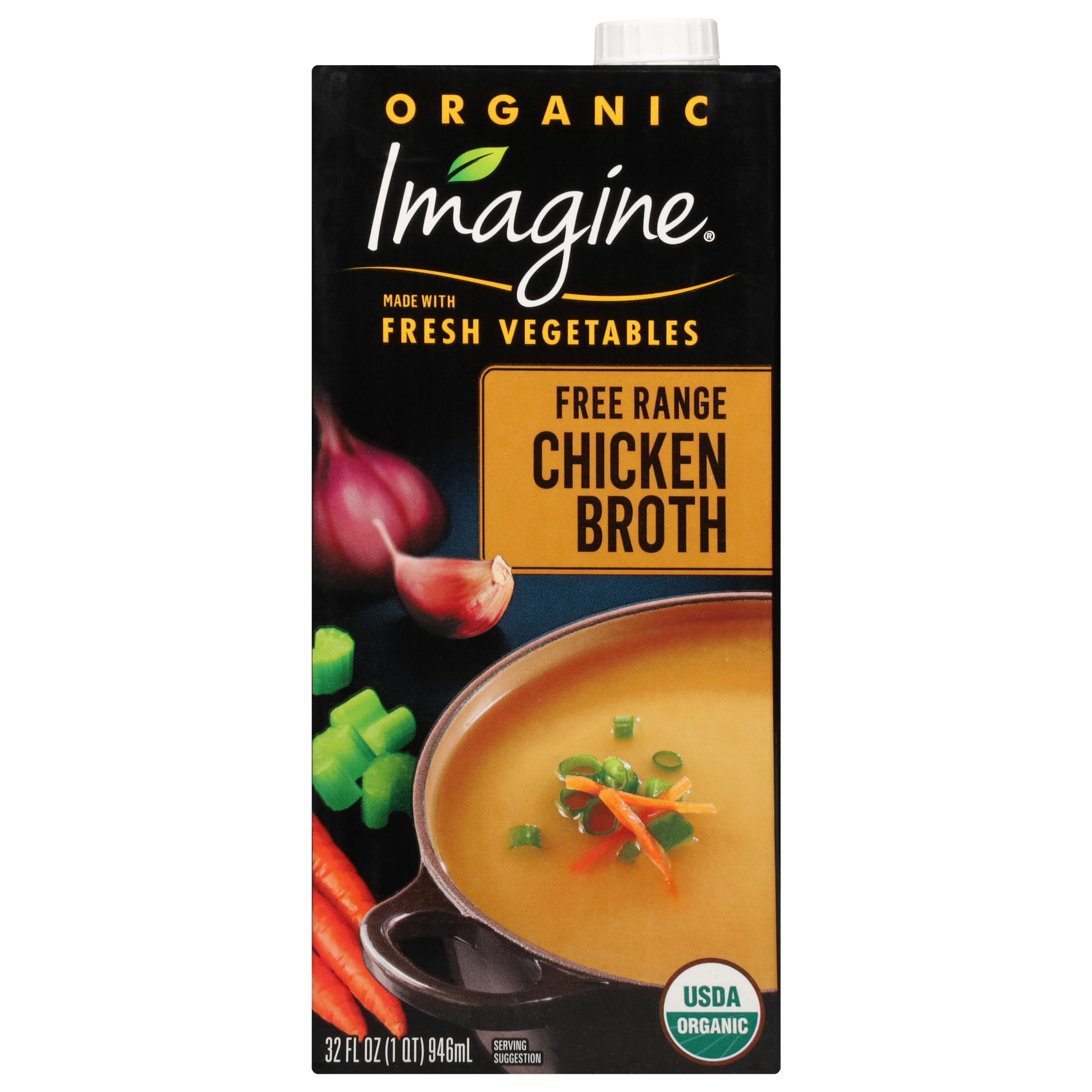 M94649 Imagine Organic Free Range Chicken Broth